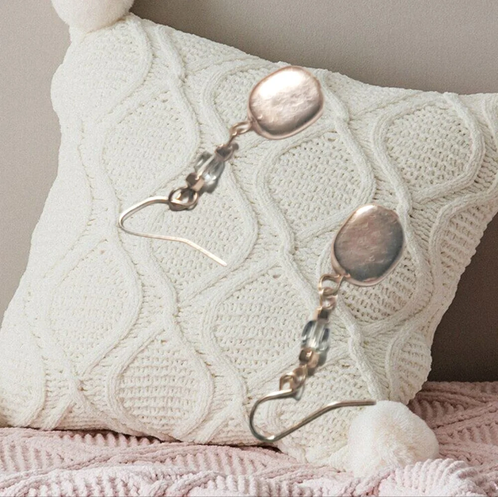 👣4/$20. Rose Gold Tone Earrings - Picture 4 of 6